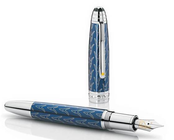 몽블랑은 생텍쥐페리의 『어린 왕자』에서 영감을 받은 ‘마이스터스튁 르 쁘띠 프린스’ 컬렉션을 새롭게 선보였다. 마이스터스튁 르 쁘띠 프린스 솔리테어 에디션. [사진 몽블랑]