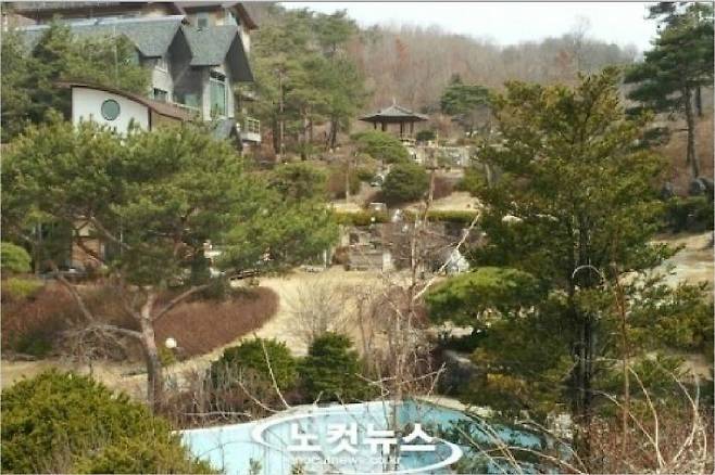 건설업자 윤모씨의 강원도 별장(자료사진)