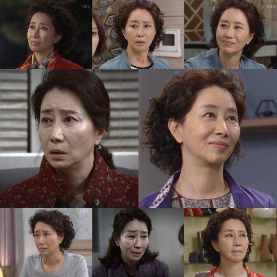 배우 송옥숙/사진=KBS1 ‘미워도 사랑해’ 방송 캡처