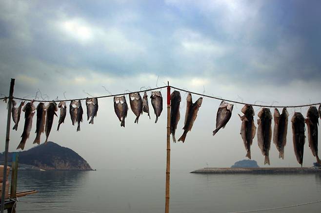 무의도의 소박한 어촌 풍경