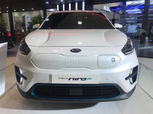 기존 니로보다 날렵한 인상을 주고 있는 니로 EV (사진=지디넷코리아)