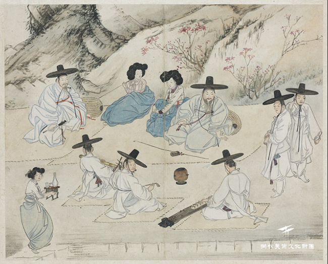 신윤복의 그림 속 이 모습은 2018년 대한민국 어딘가와 비슷합니다 /출처=간송미술문화재단