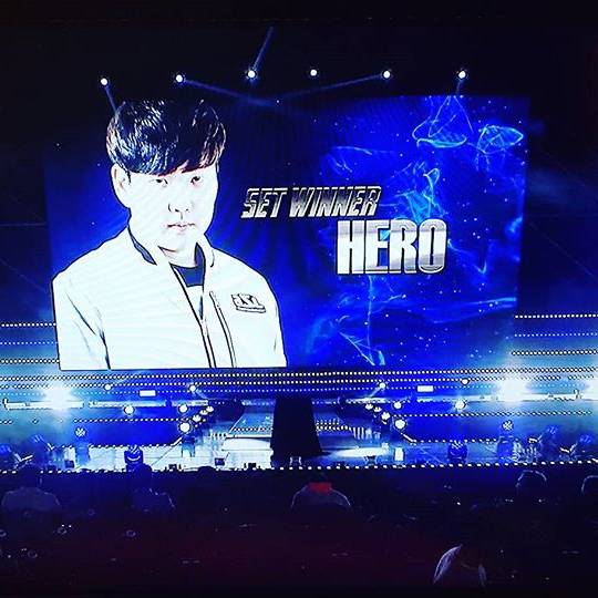 조일장 2017년 11월 12일 ASL 시즌4 결승전 당시 현장 모습.