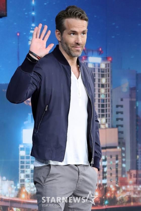 라이언 레놀즈/사진=이기범 기자