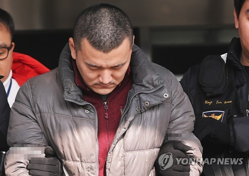 '용인 일가족 살해사건' 피고인 김성관 [연합뉴스 자료사진]