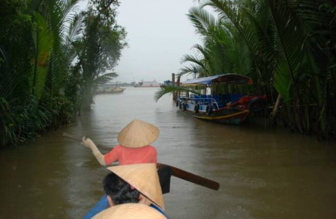 노랑풍선을 이용해 베트남 남부를 여행하면 메콩강 투어를 즐길 수 있다. (사진=노랑풍선 제공)