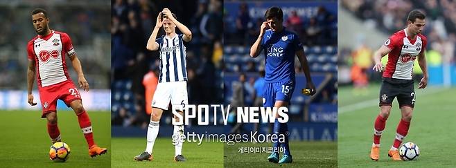 ▲ 버트런드(왼쪽부터), 에반스, 맥과이어, 소아레스