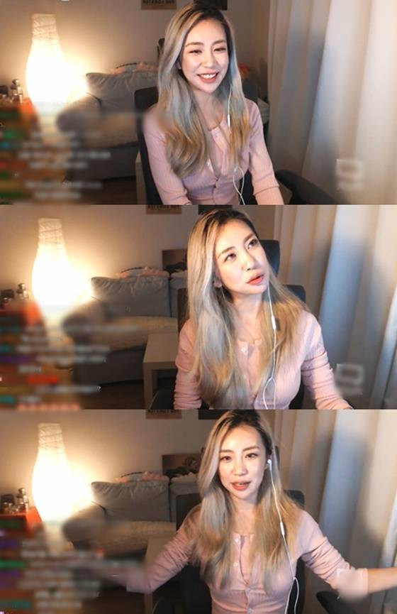 '미달이' 배우 김성은/사진=아프리카TV 방송화면 캡처