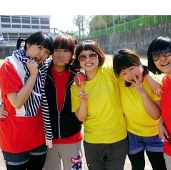 왼쪽부터 이수지, 심진화, 홍윤화, 윤효동