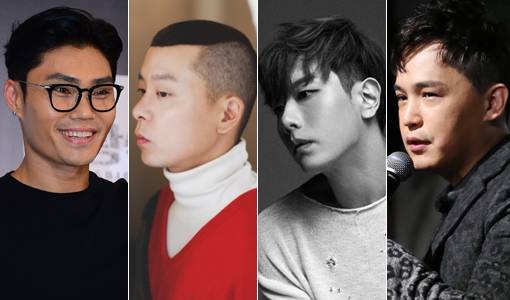 가수 김범수-나얼-박효신-이수(왼쪽부터). 사진｜스포츠동아DB·동아닷컴DB·롱플레이뮤직·글러브엔터테인먼트