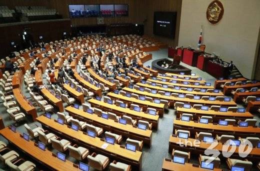 국회 본회의 모습. /사진=이동훈 기자
