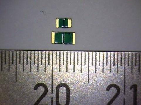 삼성전자에 대량으로 납품하기 시작한 바일테크놀러지 '고분자 PTC 써미스터'.