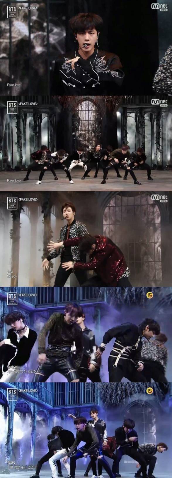 방탄소년단 컴백쇼 사진=Mnet 방탄소년단 화면 캡처
