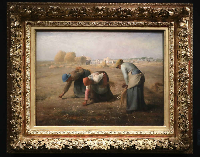 밀레의 이삭 줍는 여인들 (사진=연합뉴스)