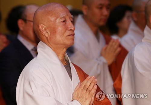 설정 스님 [연합뉴스 자료사진]