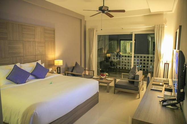 다낭 그랜드브리오 오션 리조트 객실 모습. (사진=스테이앤모어 제공)