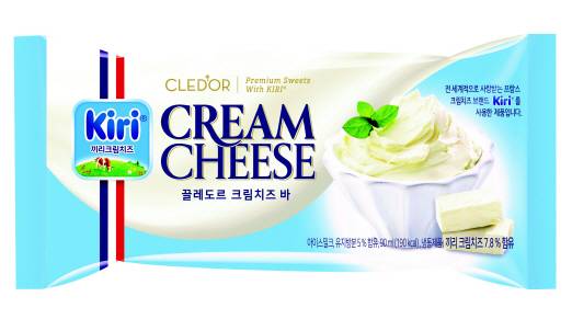 끌레도르 크림치즈바.(사진=빙그레)