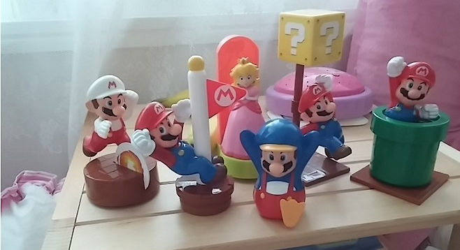슈퍼마리오 피규어 세트