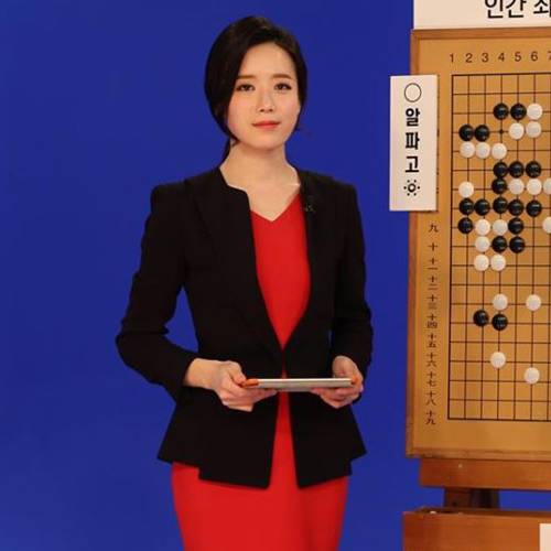 바둑캐스터로 활약하고 있는 김여원. [사진 김여원 제공]