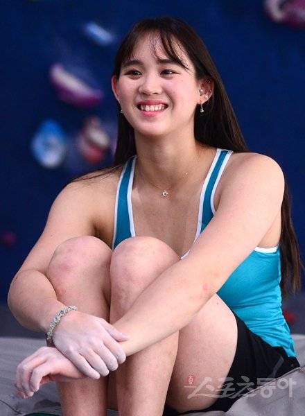 아이더 클라이밍팀 고정란 선수. 김종원 기자 won@donga.com