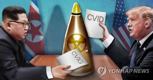 북미정상회담, 미국의 CVID와 북한의 CVIG 빅딜(PG) [제작 이태호, 최자윤] 사진합성, 일러스트