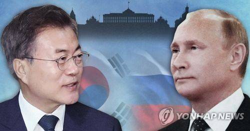 문재인 대통령-푸틴 러시아 대통령 정상회담 (PG)