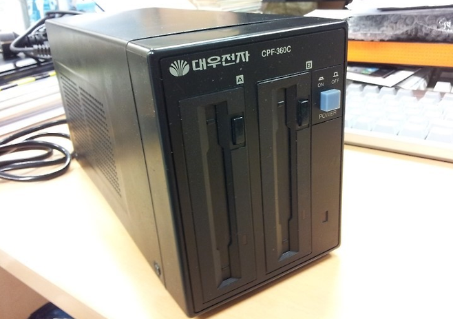 대우전자에서 출시한 디스크 드라이브