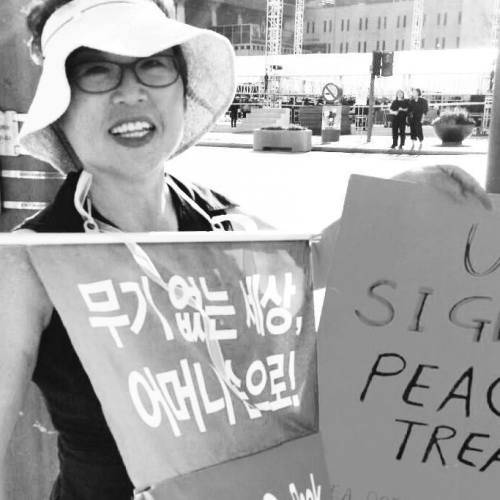 고은광순씨. 고은광순 페이스북