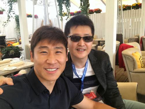 이재후 KBS 아나운서와 이근호 KBS 월드컵 해설위원. 제공 | 이재후