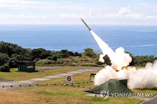 대만군의 PAC-2 미사일 발사훈련［로이터=연합뉴스］