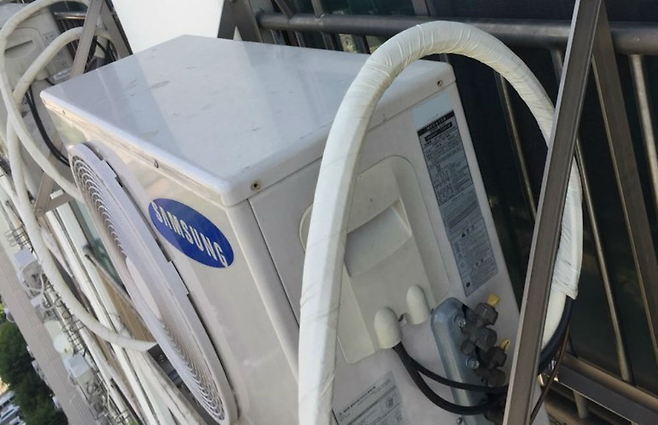 삼성전자 에어컨 실외기 ⓒ 시사저널