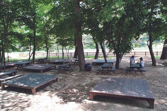 영양 수하1리 산촌마을에 있는 쉼터. [사진 경상북도, 각 마을]