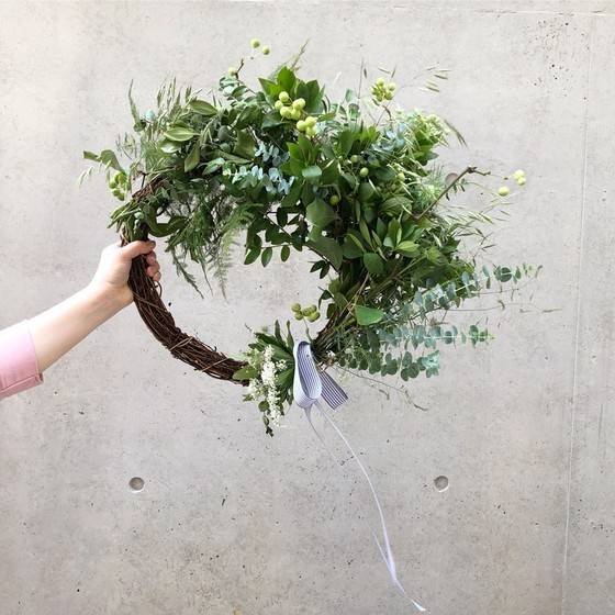 유칼립투스가 포함된 리스. [사진 류아은]