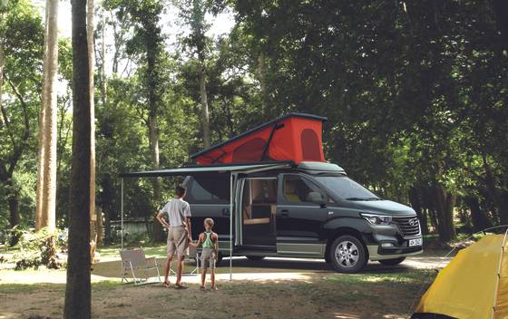 그랜드 스타렉스 캠핑카. [사진 현대차]