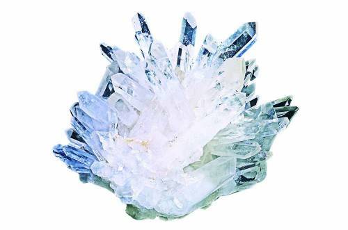 자연에서 발견된 수정의 모습. - Didier Descouens(W) 제공