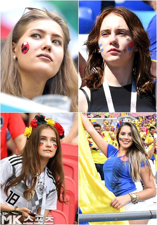 러시아월드컵 미녀관중