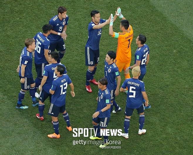 ▲ 16강 진출당한 일본