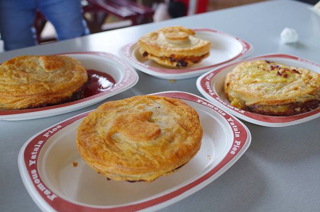 다양한 종류의 파이들