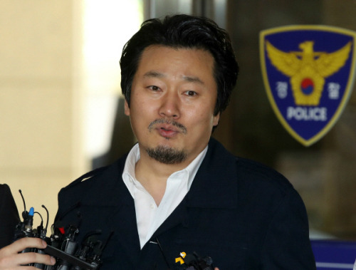 지난 9월 28일 참고인 조사를 받기 위해 서울경찰청에 나왔던 이상호 기자.