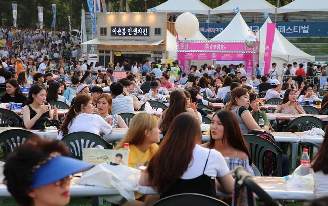 지난해 대구치맥페스티벌 모습. 대구시 제공