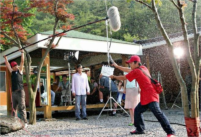 드라마 촬영현장의 모습 (사진=자료사진)