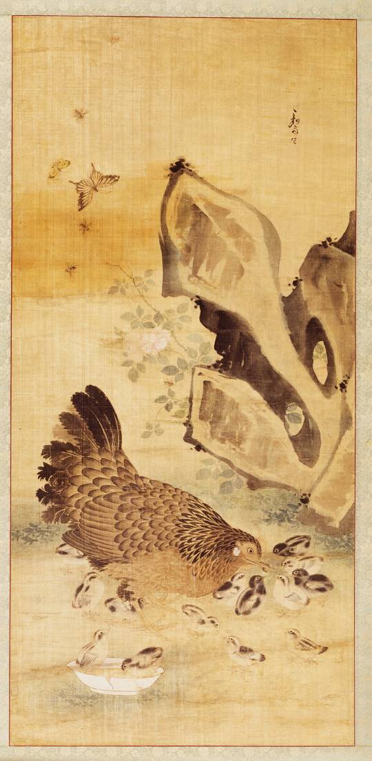 변상벽 ‘계도(鷄圖)’ /사진제공=국립중앙박물관