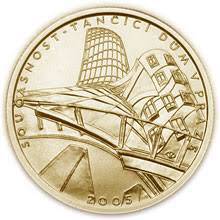 체코국립은행은 2005년 댄싱 하우스가 새겨진 주화를 만들기도 했다./galinsky.com