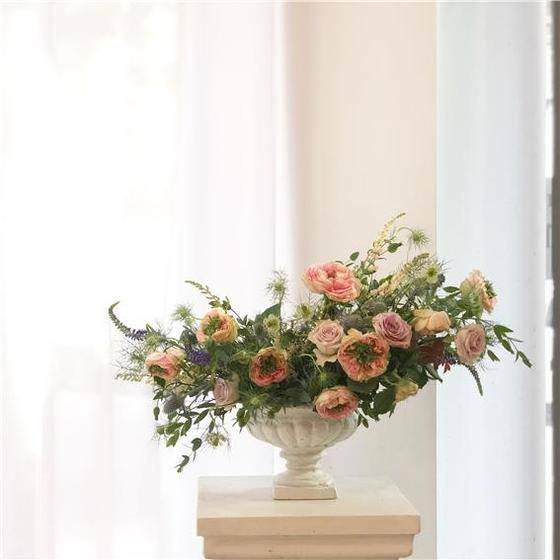 그레이스장미 센터피스. [사진 류아은]