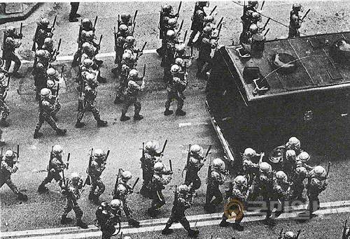 5·18 광주민주화 운동 당시 계엄군. 국민일보DB