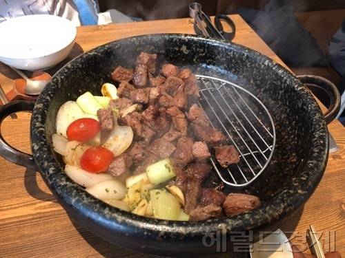 평소시 먹던 고기