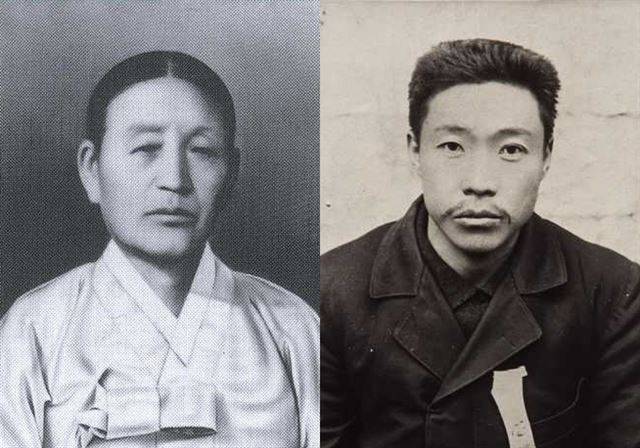 안중근의 어머니 조마리아(1862~1927) 여사와 안중근(1879~1910) 의사.한국일보 자료사진