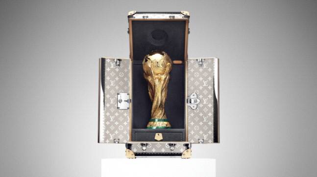 러시아월드컵 트로피 케이스. 사진=루이비통