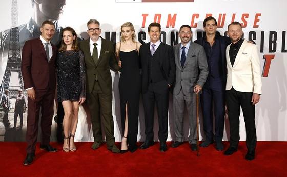 사진=런던 프로모션에 나선 '미션 임파서블:폴아옷' 주역들 / 사진제공=롯데엔터테인먼트