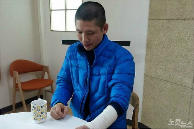 '세월호 의인' 김동수 씨 (사진=권민철 기자)